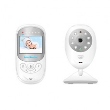 2.4 Inch Digital Wireless Baby Monitor Two-way intercom Night vision Temperature detection Light music Enlarge